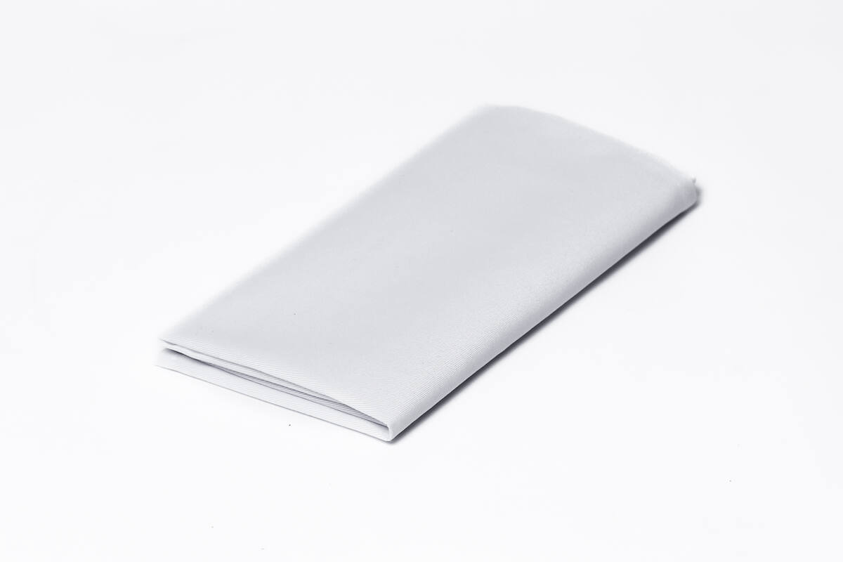 Napkin, 45 x 45 cm
80% polyester / 20% cotton
Weight: 225gsm
